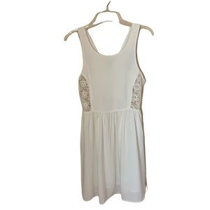 Wyld Hart Summer Dress With Lace Cut Out Sides